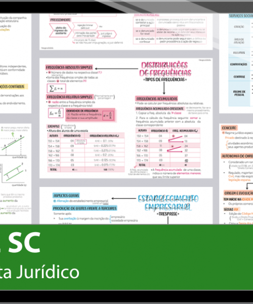 Mapas da Lulu. Os melhores e mais completos mapas mentais para o concurso de Analista Jurídico da DPE SC. Totalmente atualizados e com download liberado.