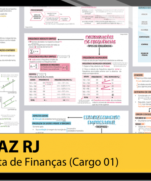 Mapas da Lulu. Os melhores e mais completos mapas mentais para o concurso de Analista de Finanças Públicas (Cargo 01) da SEFAZ RJ. Totalmente atualizados e com download liberado.