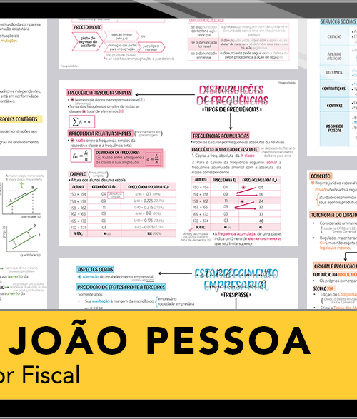 Mapas da Lulu. Os melhores e mais completos mapas mentais para o concurso de Auditor Fiscal do ISS João Pessoa. Totalmente atualizados e com download liberado.