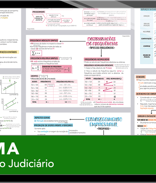 Mapas da Lulu. Os melhores e mais completos mapas mentais para o concurso de Técnico Judiciário do TJMA. Totalmente atualizados e com download liberado.