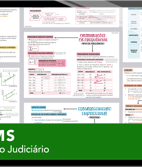 Mapas da Lulu. Os melhores e mais completos mapas mentais para o concurso de Técnico Judiciário do TJMS. Totalmente atualizados e com download liberado.
