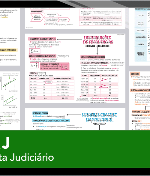 Mapas da Lulu. Os melhores e mais completos mapas mentais para o concurso de Analista Judiciário do TJRJ. Totalmente atualizados e com download liberado.