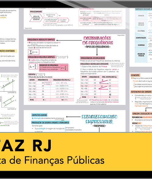 Mapas da Lulu. Os melhores e mais completos mapas mentais para o concurso de Analista de Finanças Públicas da SEFAZ-RJ. Totalmente atualizados e com download liberado.