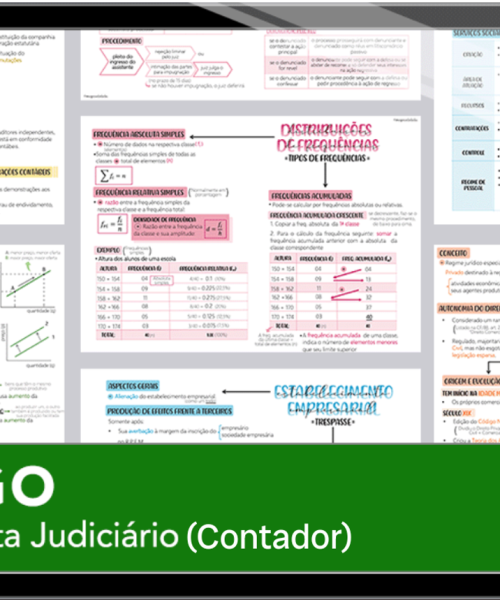 Mapas da Lulu. Os melhores e mais completos mapas mentais para o concurso de Analista (Contador) do TJGO. Totalmente atualizados e com download liberado.