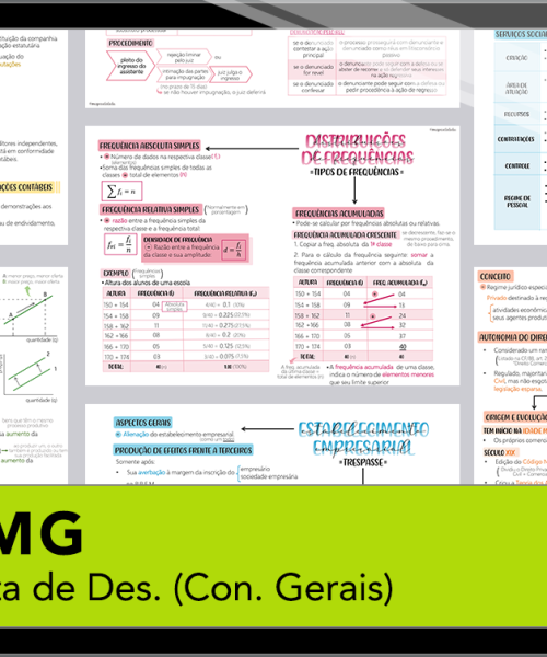 Mapas da Lulu. Os melhores e mais completos mapas mentais para o concurso Banco de Desenvolvimento de Minas Gerais (BDMG). Totalmente atualizados e com download liberado.