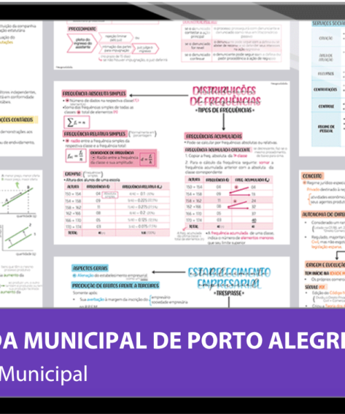 Mapas da Lulu. Os melhores e mais completos mapas mentais para o concurso Guarda Civil Municipal (GCM) de Porto Alegre/RS. Totalmente atualizados e com download liberado.