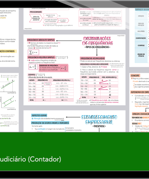 Mapas da Lulu. Os melhores e mais completos mapas mentais para o concurso de Analista Judiciário (Contador) do TJRO. Totalmente atualizados e com download liberado.