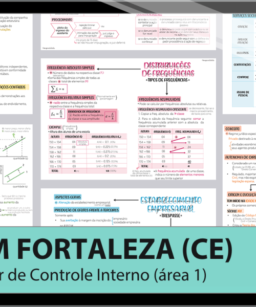 Mapas da Lulu. Os melhores e mais completos mapas mentais para o concurso de Auditor (área 1) da CGM Fortaleza. Totalmente atualizados e com download liberado.