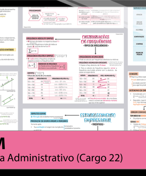 Mapas da Lulu. Os melhores e mais completos mapas mentais para Especialista em Recursos Minerais (Cargo 22) da ANM. Totalmente atualizados e com download liberado.