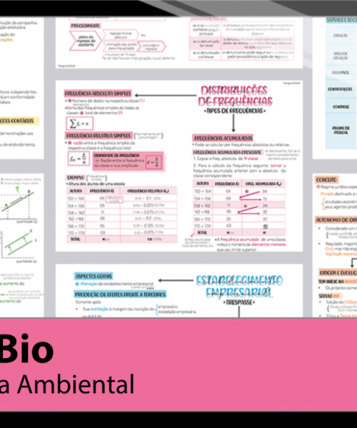 Mapas da Lulu. Os melhores e mais completos mapas mentais para o concurso de Analista Ambiental do ICMBio. Totalmente atualizados e com download liberado.