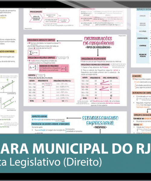 Mapas da Lulu. Os melhores e mais completos mapas mentais para o concurso de Analista Legislativo (Direito) da Câmara Municipal do Rio de Janeiro. Totalmente atualizados e com download liberado.