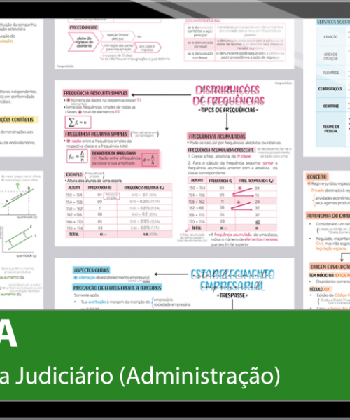 Mapas da Lulu. Os melhores e mais completos mapas mentais para o concurso de Analista Judiciário (Administração) do TJPA. Totalmente atualizados e com download liberado.