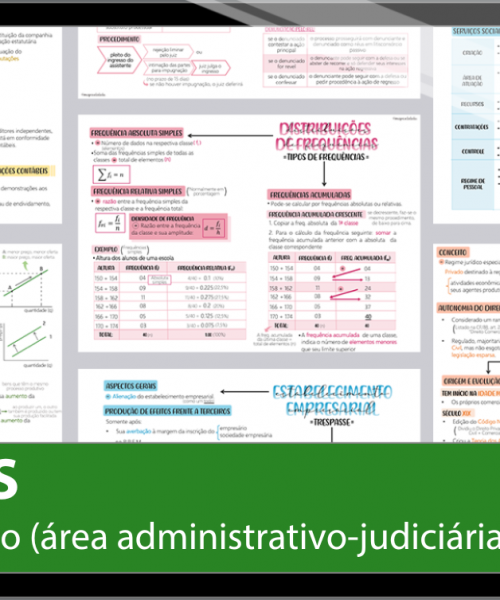 Mapas da Lulu. Os melhores e mais completos mapas mentais para o concurso de Técnico (área administrativo-judiciária) do TJRS. Totalmente atualizados e com download liberado.