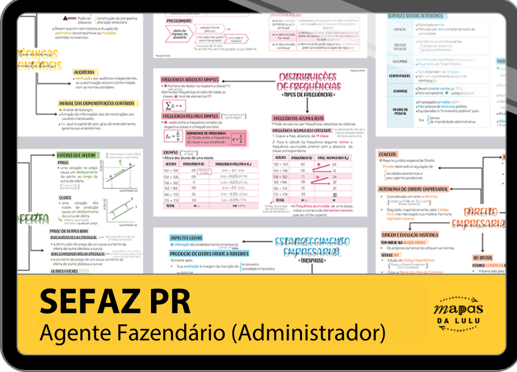 SEFAZ PR – Agente Fazendário (Administrador)