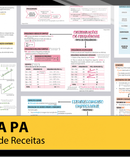 Mapas da Lulu. Os melhores e mais completos mapas mentais para o concurso de Fiscal de Receitas da SEFA PA. Totalmente atualizados e com download liberado.