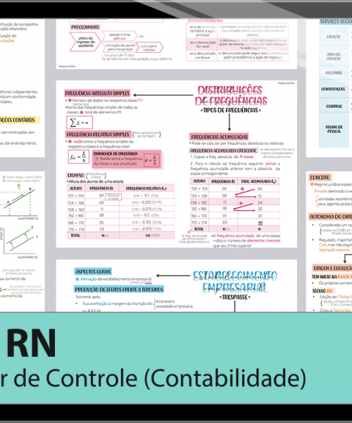 Mapas da Lulu. Os melhores e mais completos mapas mentais para o concurso de Auditor do TCE RN (Contabilidade). Totalmente atualizados e com download liberado.
