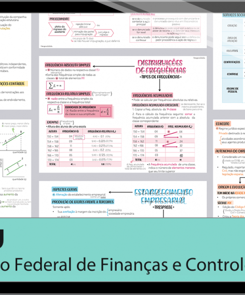 Mapas da Lulu. Os melhores e mais completos mapas mentais para o concurso de Técnico Federal de Finanças e Controle da CGU. Totalmente atualizados e com download liberado.