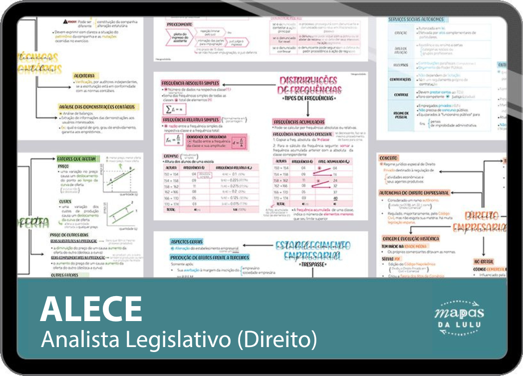 Assembleia Legislativa do Ceará (ALECE) – Analista Legislativo (Direito)