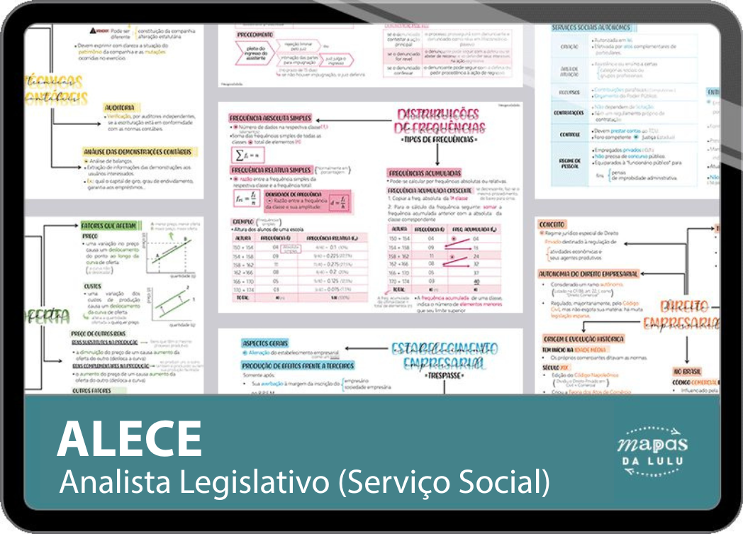 Assembleia Legislativa do Ceará (ALECE) – Analista Legislativo (Serviço Social)