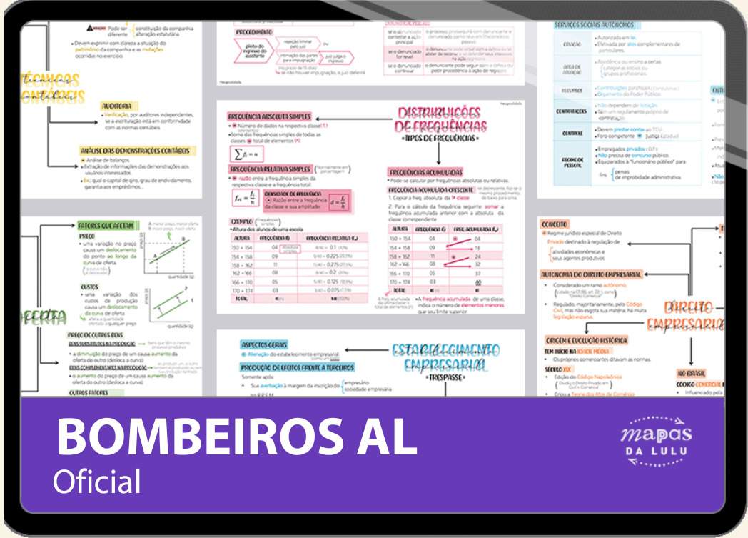 Bombeiros AL – Oficial