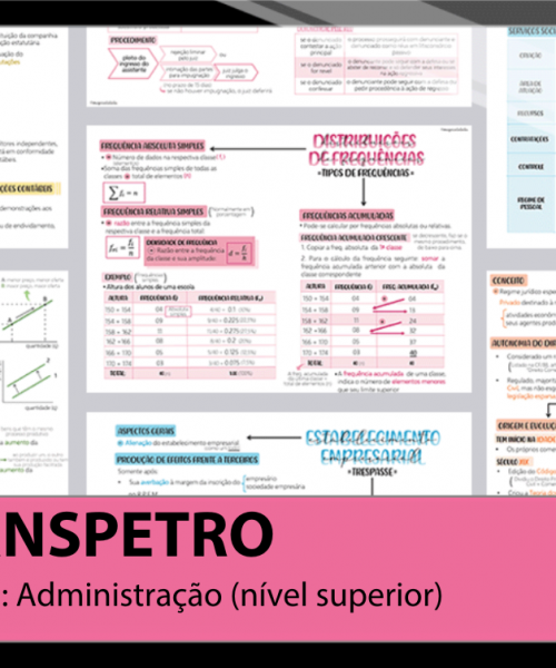 Mapas da Lulu. Os melhores e mais completos mapas mentais para o concurso para TRANSPETRO. Totalmente atualizados e com download liberado.
