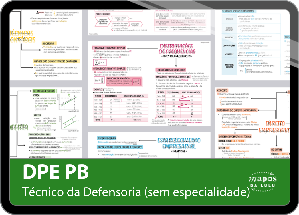 DPE PB – Técnico da Defensoria (sem especialidade)
