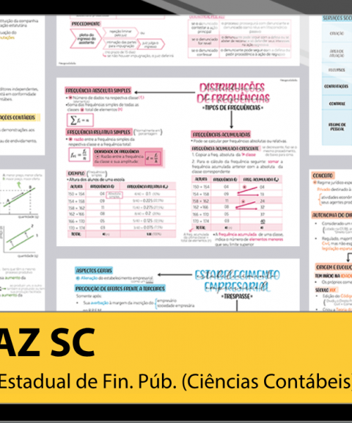 Mapas da Lulu. Os melhores e mais completos mapas mentais para o concurso de Auditor Estadual de Finanças Públicas da SEFAZ SC. Totalmente atualizados e com download liberado.