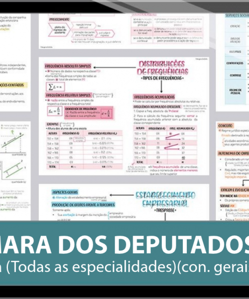 Mapas da Lulu. Os melhores e mais completos mapas mentais para o concurso de Analista Legislativo da Câmara. Totalmente atualizados e com download liberado.