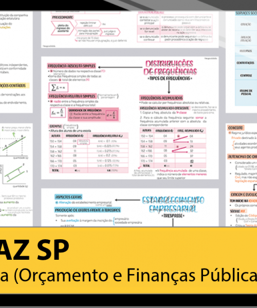 Mapas da Lulu. Os melhores e mais completos mapas mentais para o concurso de Analista (Orçamento e Finanças Públicas) da SEFAZ SP. Totalmente atualizados e com download liberado.